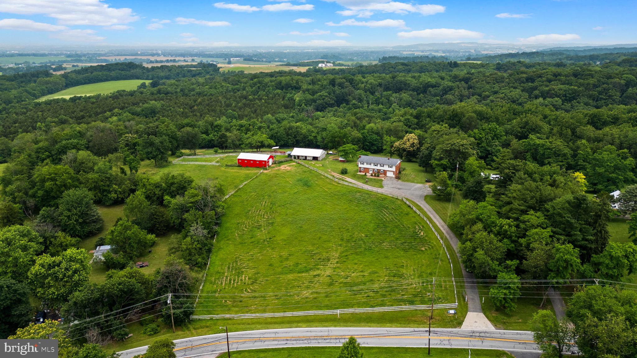 10110 Old Liberty Road Frederick, MD 21701 - Photo 45 of 65 a view of outdoor space yard and mountain view in back
