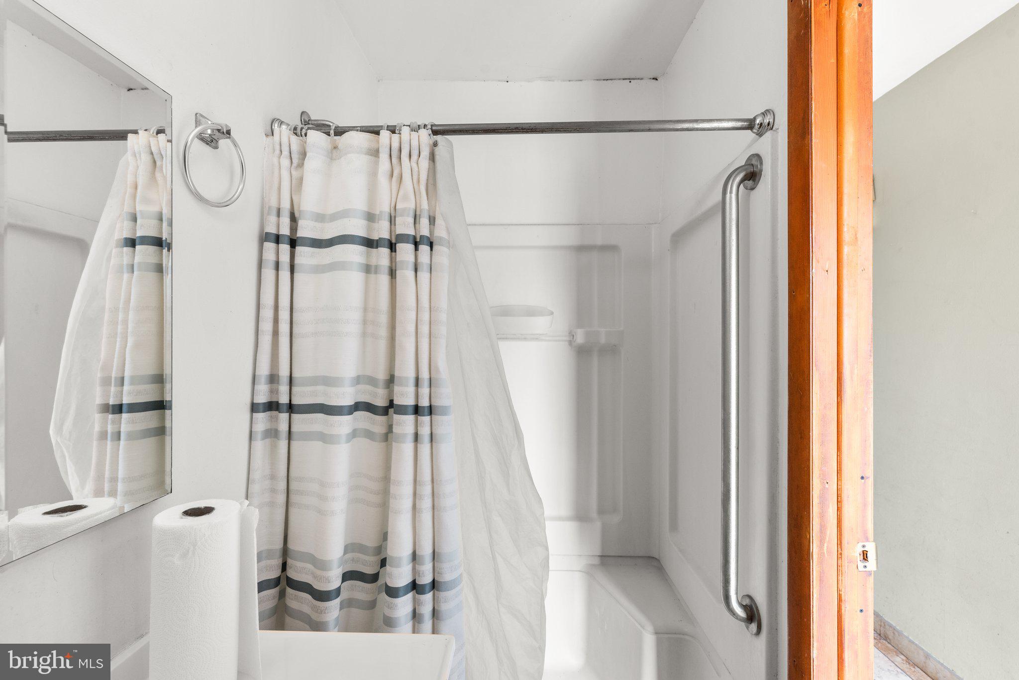 10110 Old Liberty Road Frederick, MD 21701 - Photo 8 of 65 a bathroom with a shower and a glass door