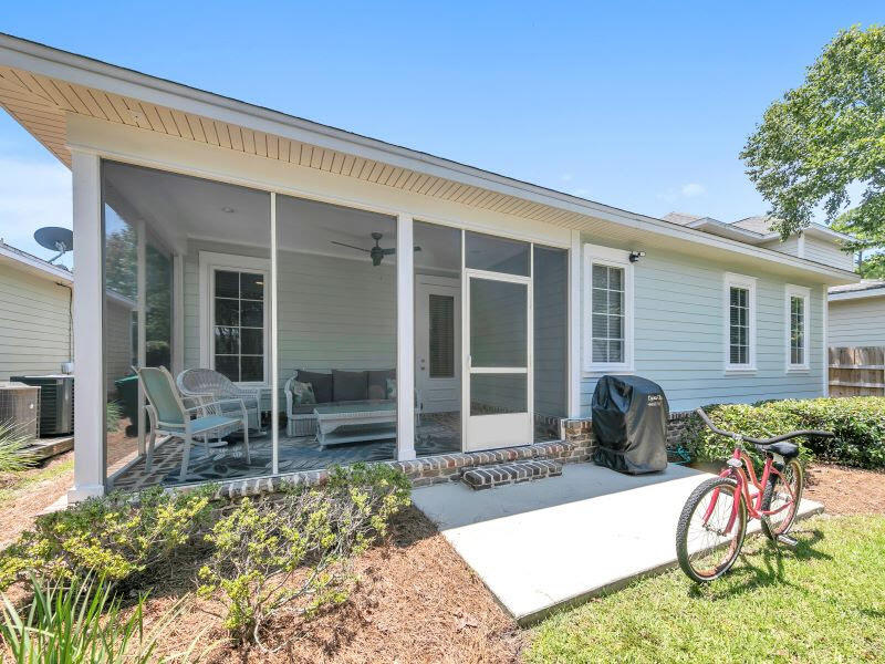 232 South Zander Way Santa Rosa Beach, FL 32459 - Photo 20 of 26 front view of a house with a patio