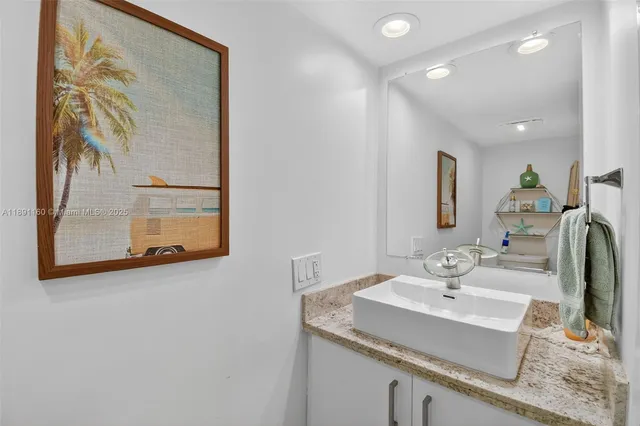 a outdoor space with furniture