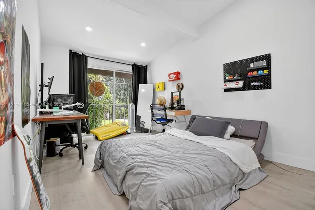 a view of a small space