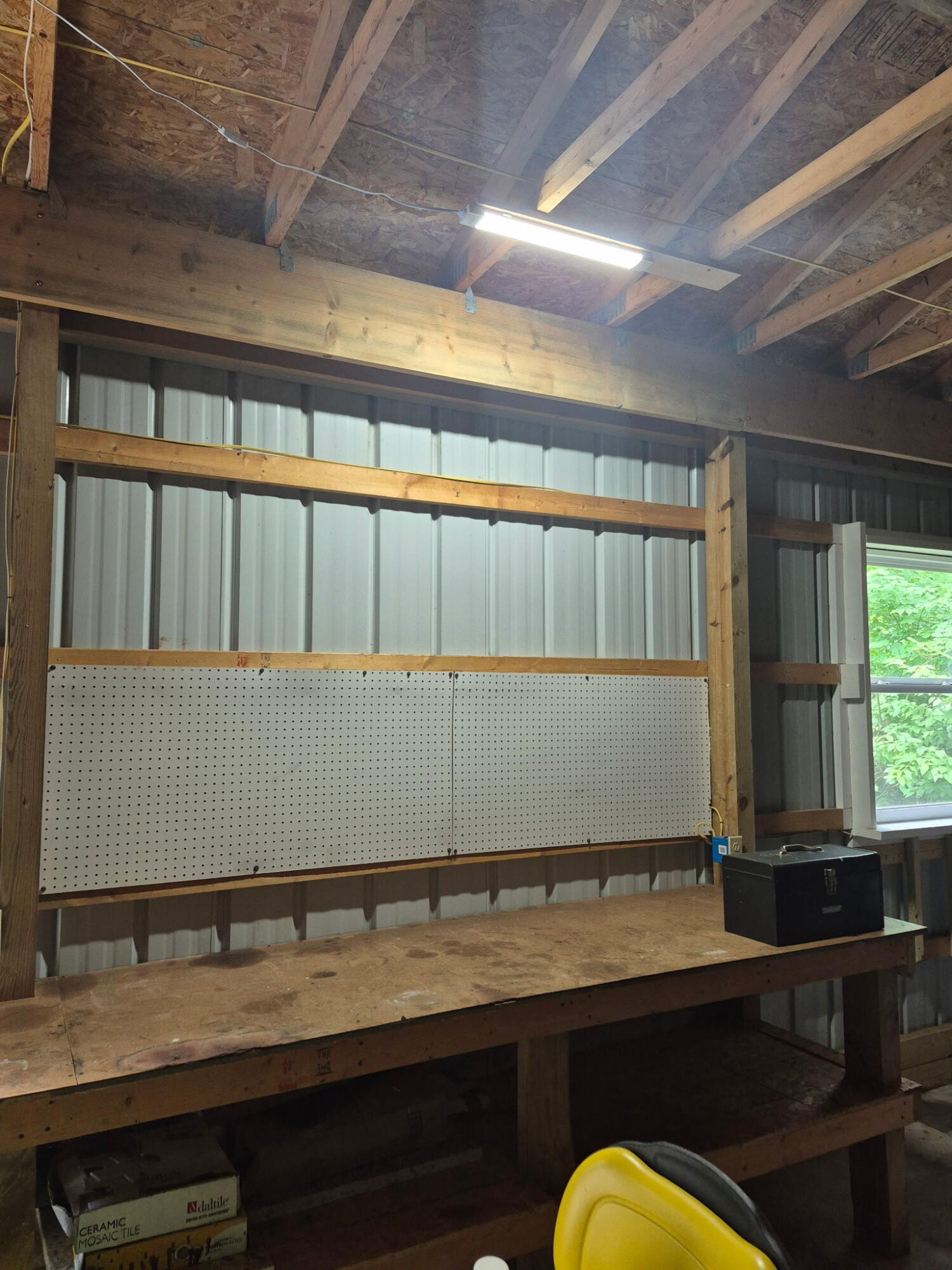 2590 East Hubert Road Spruce, MI 48762 - Photo 30 of 31 Bench in pole barn