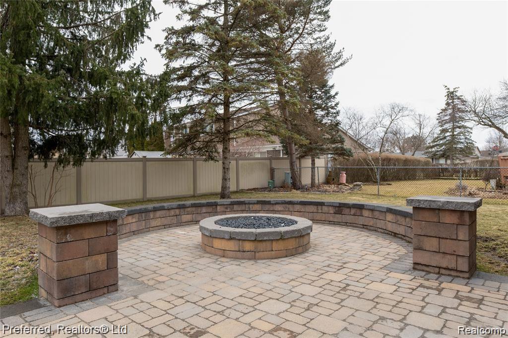 6782 Longwood Road Canton, MI 48187 - Photo 59 of 61 Custom Fire Pit