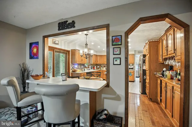 a room with furniture and a flat screen tv