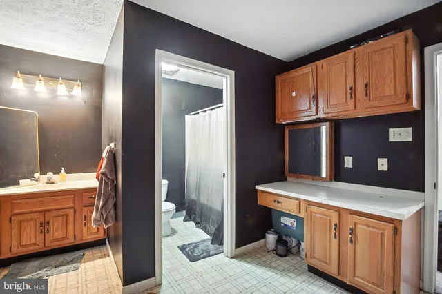 a view of a patio on the deck