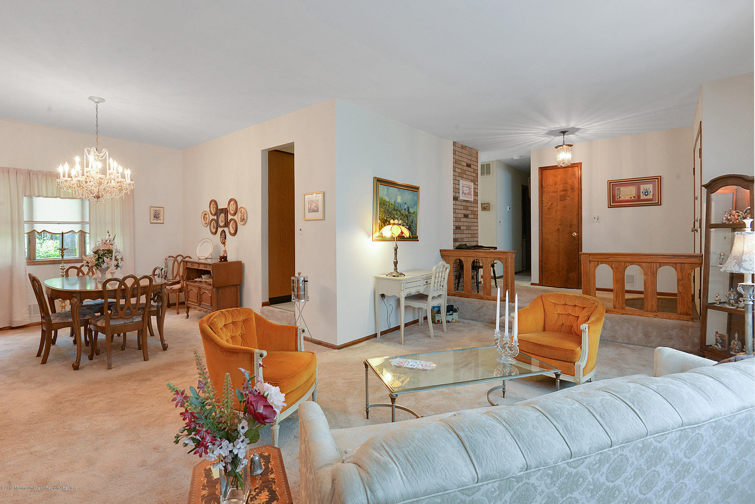 516 Branchport Avenue Oceanport, NJ 07757 - Photo 7 of 23 Living Room/Dining Room Combo