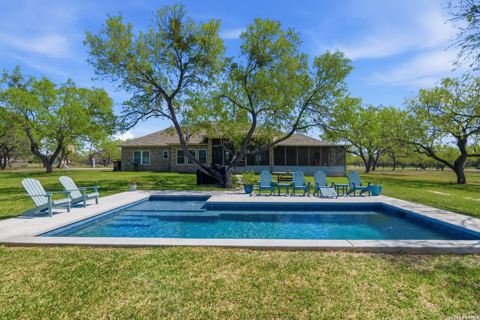 105 Old Campbell Road Seguin, TX 78155 - Photo 37 of 49 a view of a house with a yard