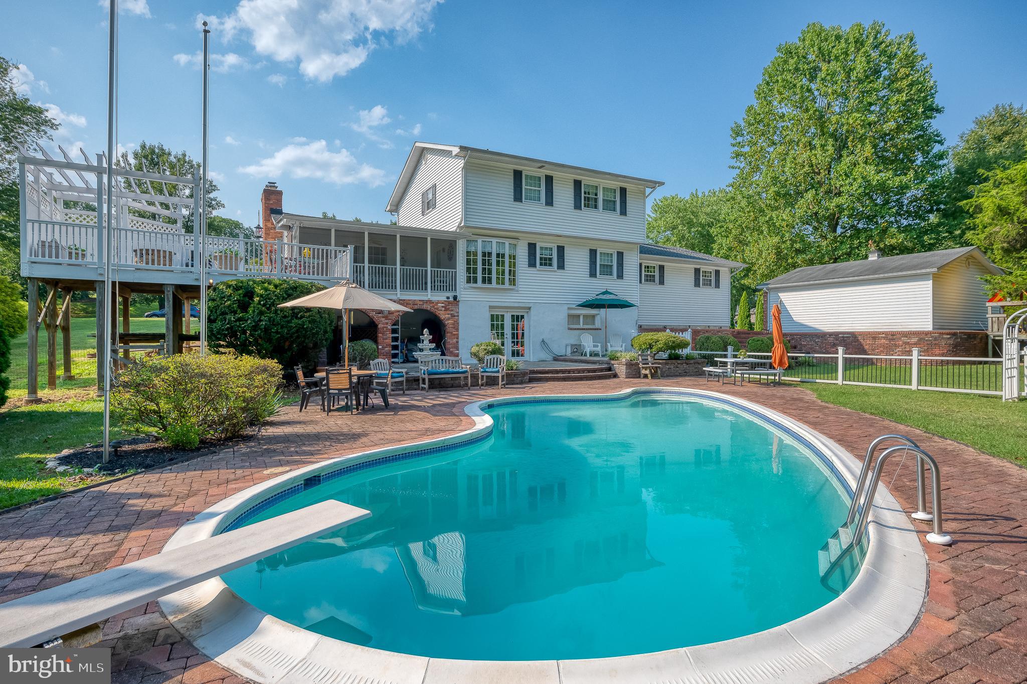 8019 Yellowstone Road Kingsville, MD 21087 - Photo 3 of 115 Inground Pool & Outdoor Living Space to RELAX
