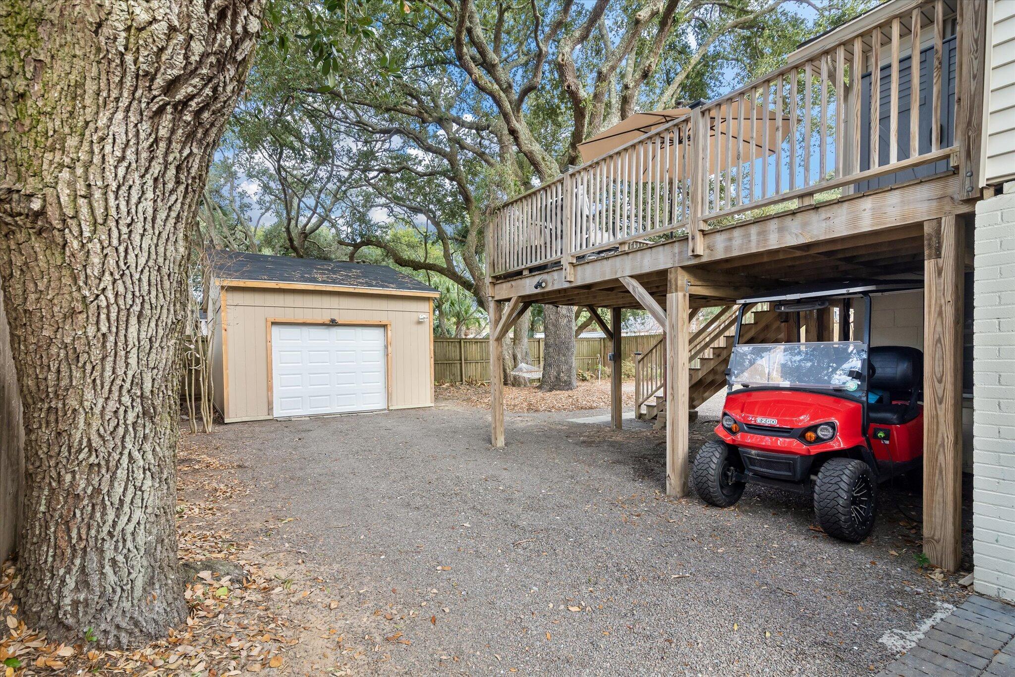 2403 Cameron Boulevard Isle of Palms, SC 29451 - Photo 47 of 52 Park your Golf Cart!