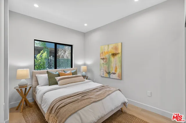 a view of a backyard with plants