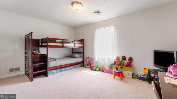 a children room with toys