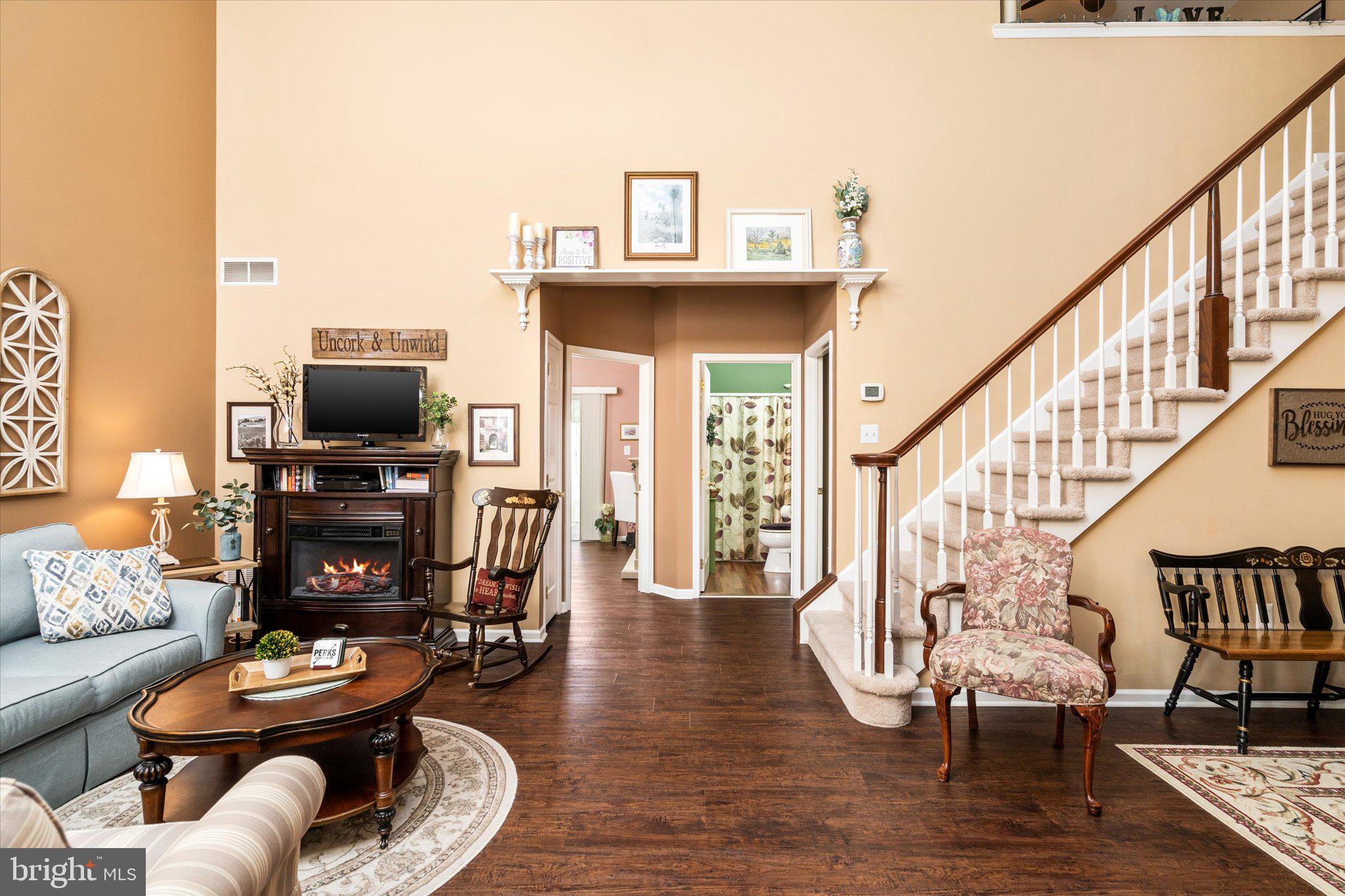 Two Story Family Room