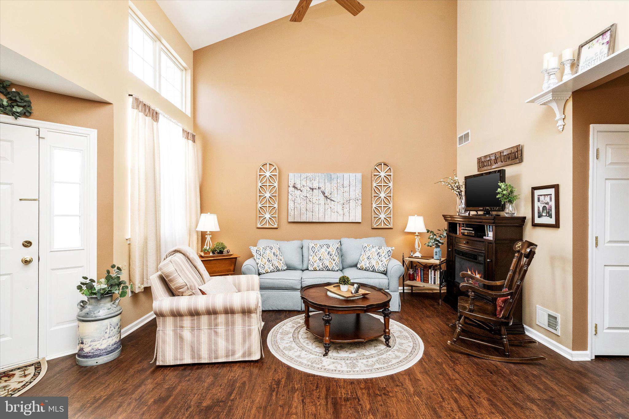 Two Story Family Room