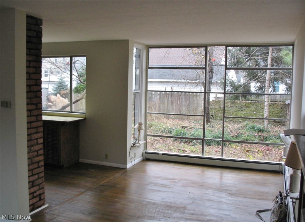Dining room open to Kitchen and Living room.