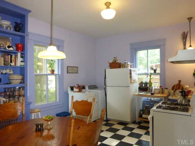 420 Cutler Street Raleigh, NC 27603 - Photo 9 of 24 Sassy, quirky, retro, whatever, the eat-in kitchen has personality. Update may be eligible for current NC rehab tax credits which will expire at the end of the year.