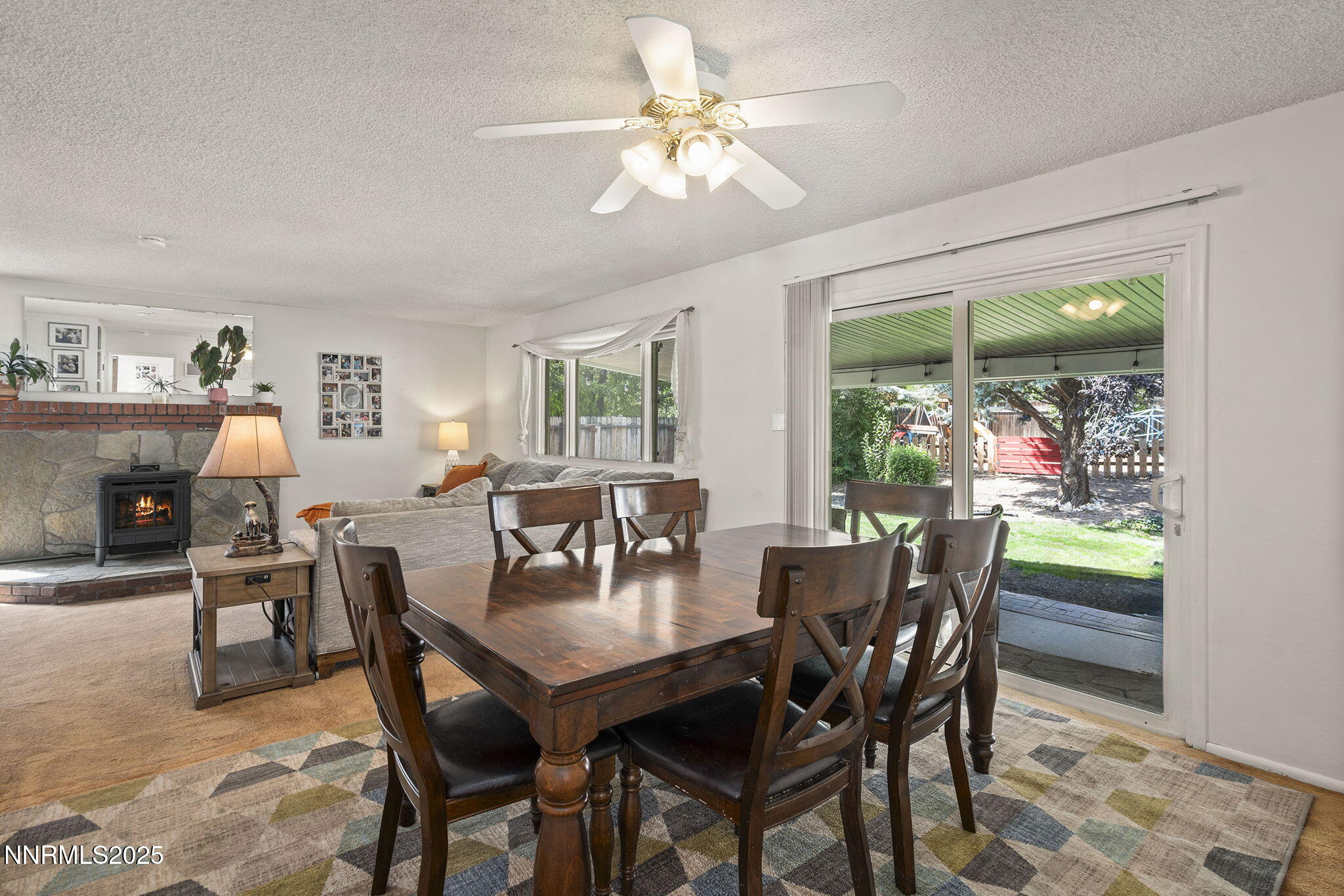 11070 Broken Hill Road Reno, NV 89511 - Photo 13 of 32 a view of a dining room with furniture window and outside view