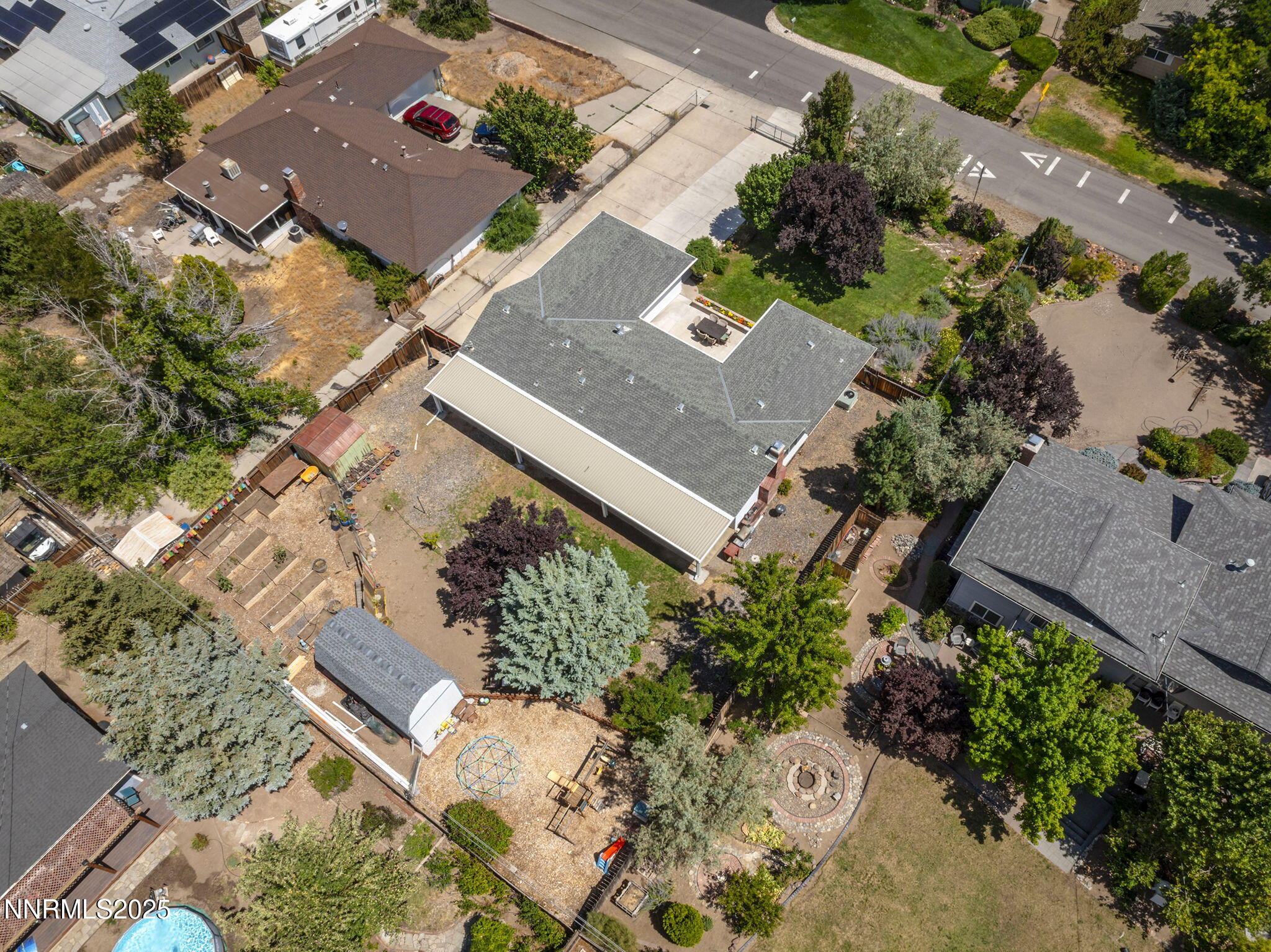 11070 Broken Hill Road Reno, NV 89511 - Photo 8 of 32 an aerial view of a house with a yard