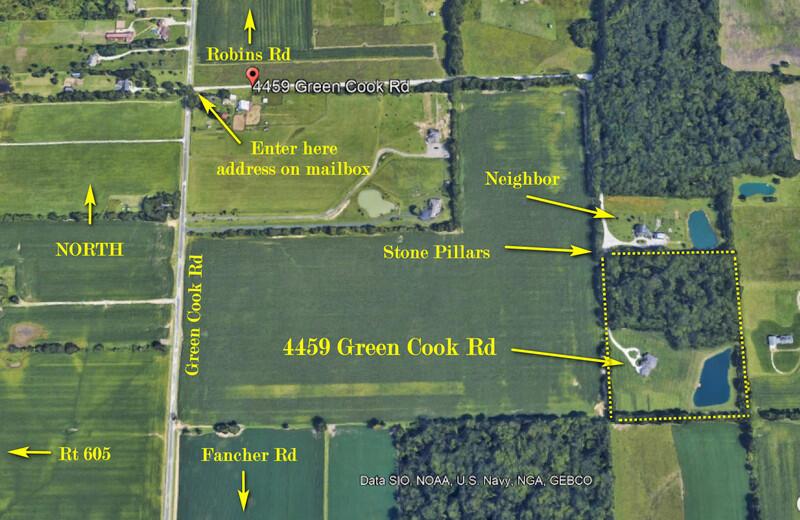4459 Green Cook Road Johnstown, OH 43031 - Photo 100 of 103 DIRECTIONS MAP