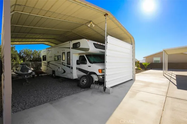 a view of a house with a outdoor space