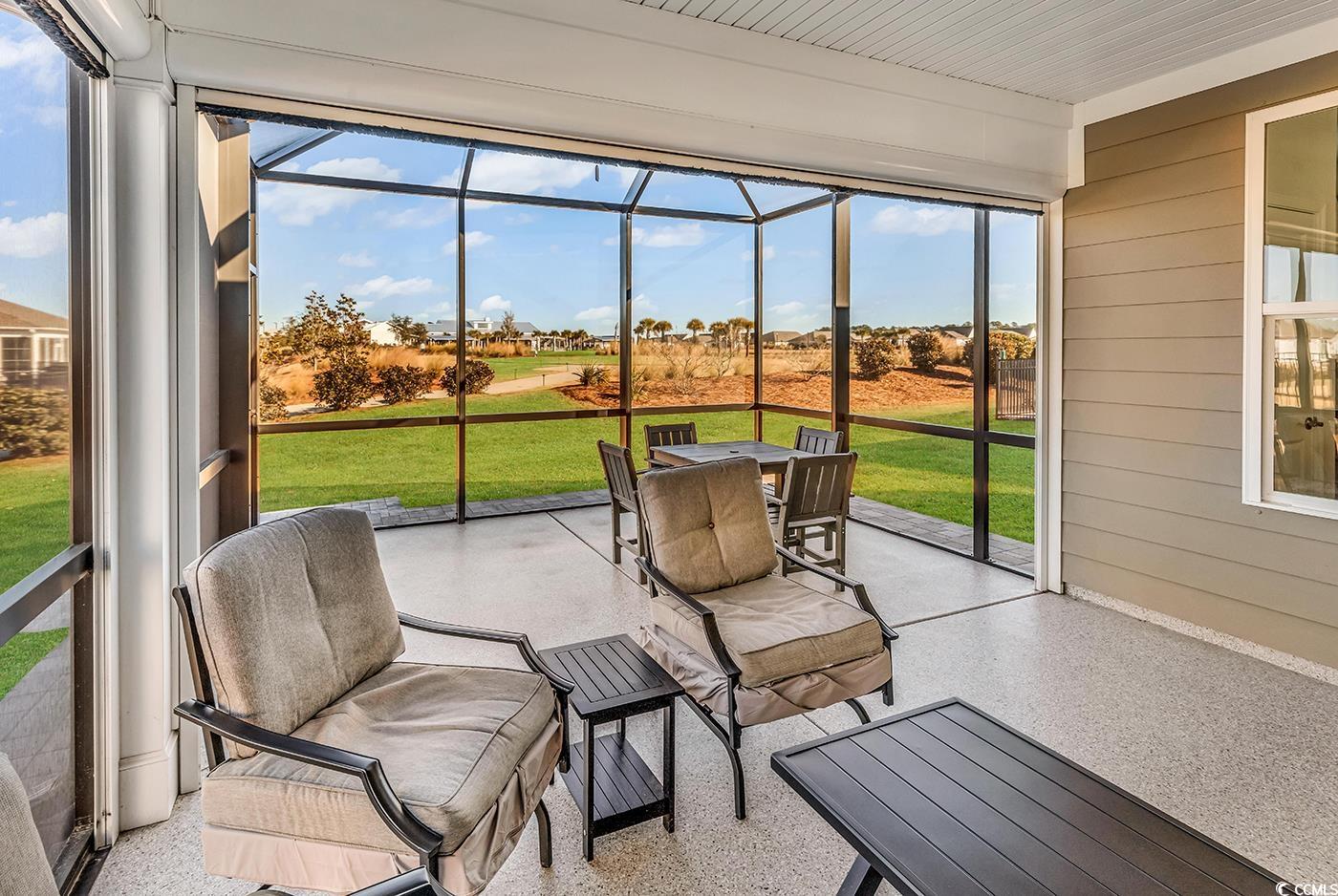 1346 Littleleaf Loop North Myrtle Beach, SC 29582 - Photo 31 of 40 View of sunroom / solarium