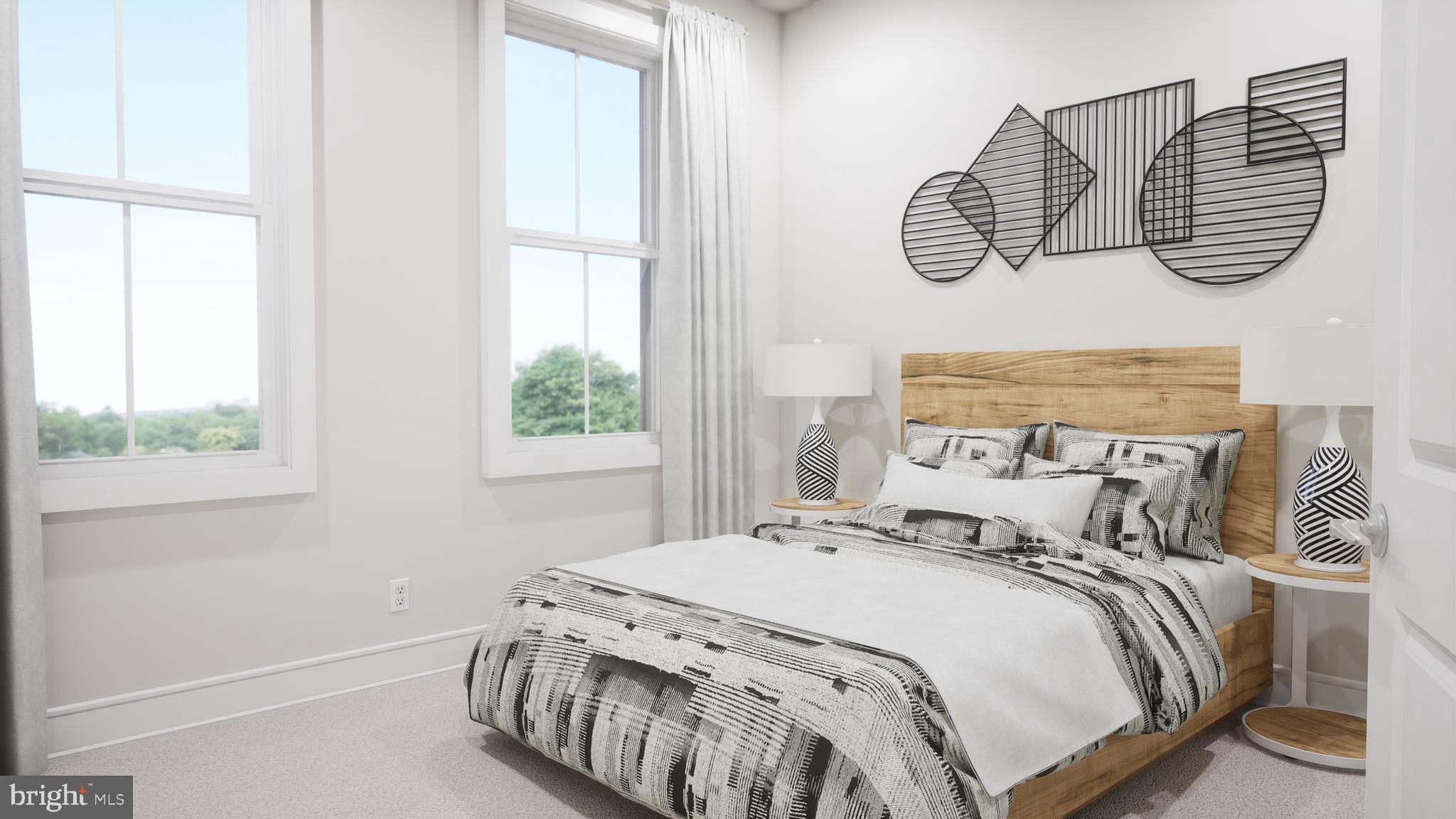 44476 Lowestoft Square Ashburn, VA 20147 - Photo 16 of 27 a bedroom with a bed and a window