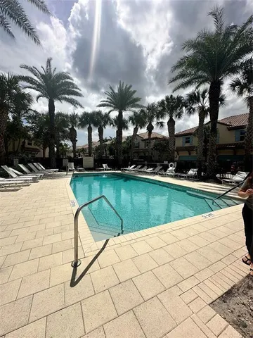 a view of swimming pool and lake view