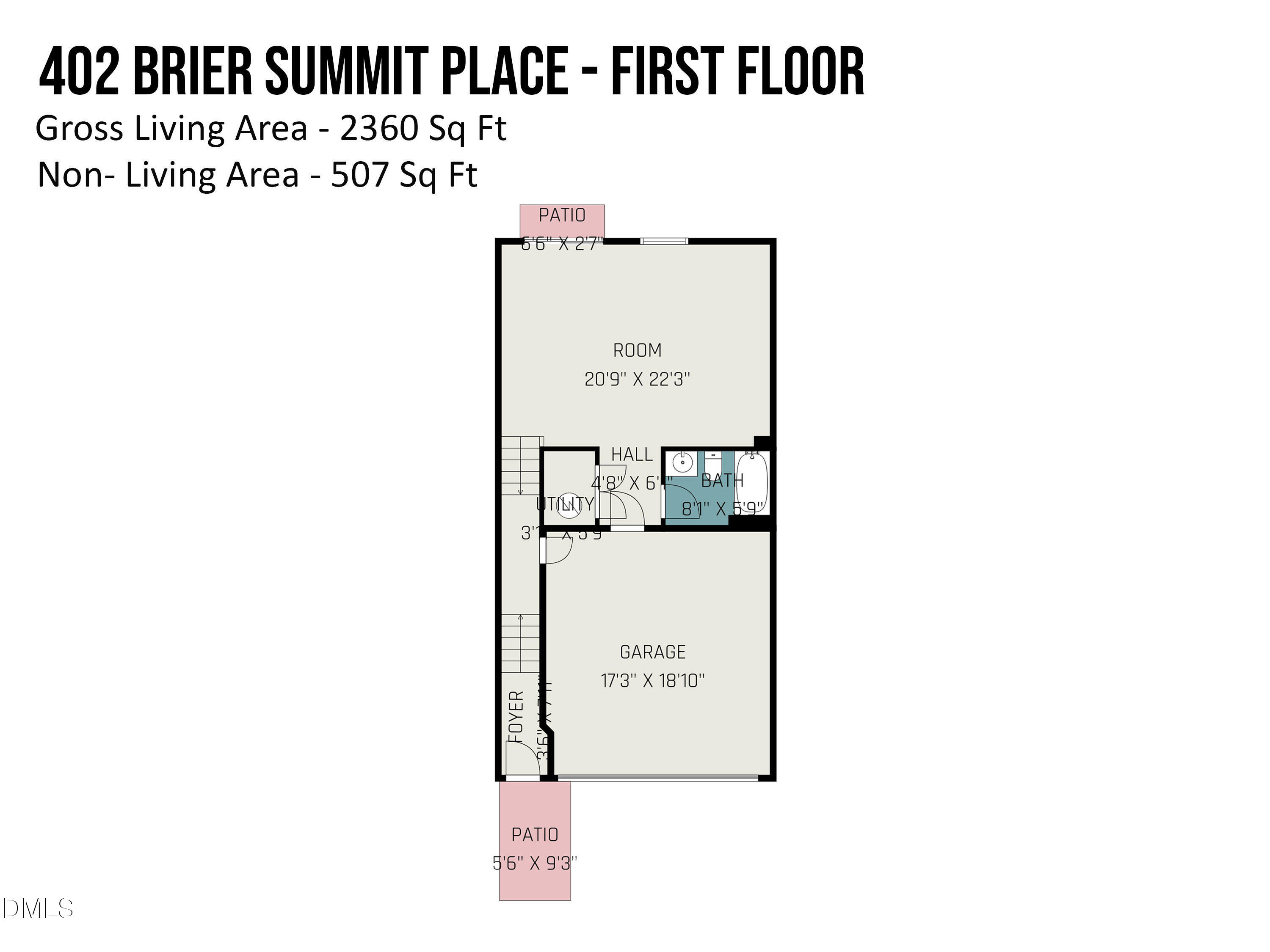 402 Brier Summit Place Durham, NC 27703 - Photo 38 of 40 402_brier_summit_place_-_first_floor_590