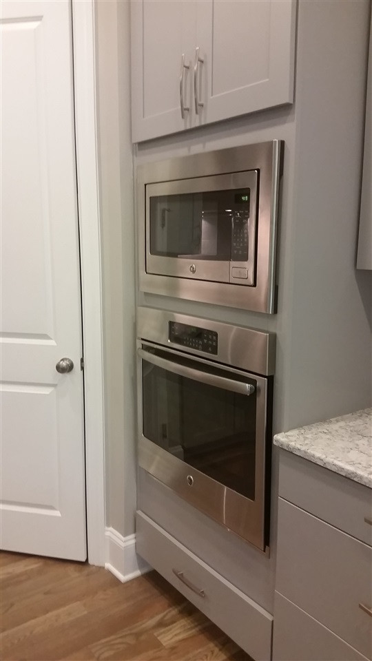 Wall oven and microwave