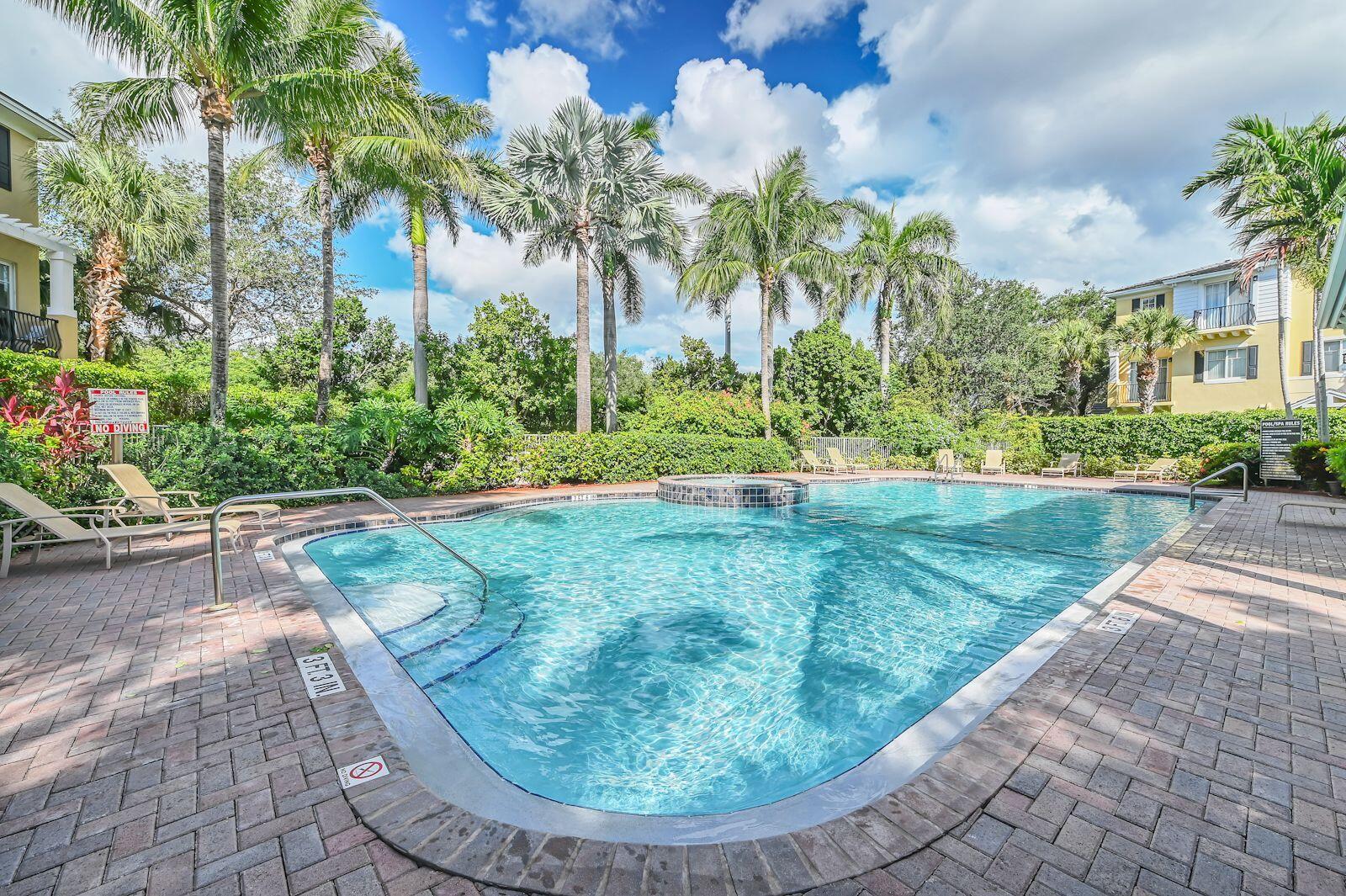 3841 Northwest 5th Terrace Boca Raton, FL 33431 - Photo 16 of 16 Main Pool Area with Sun Deck and Jacuzzi