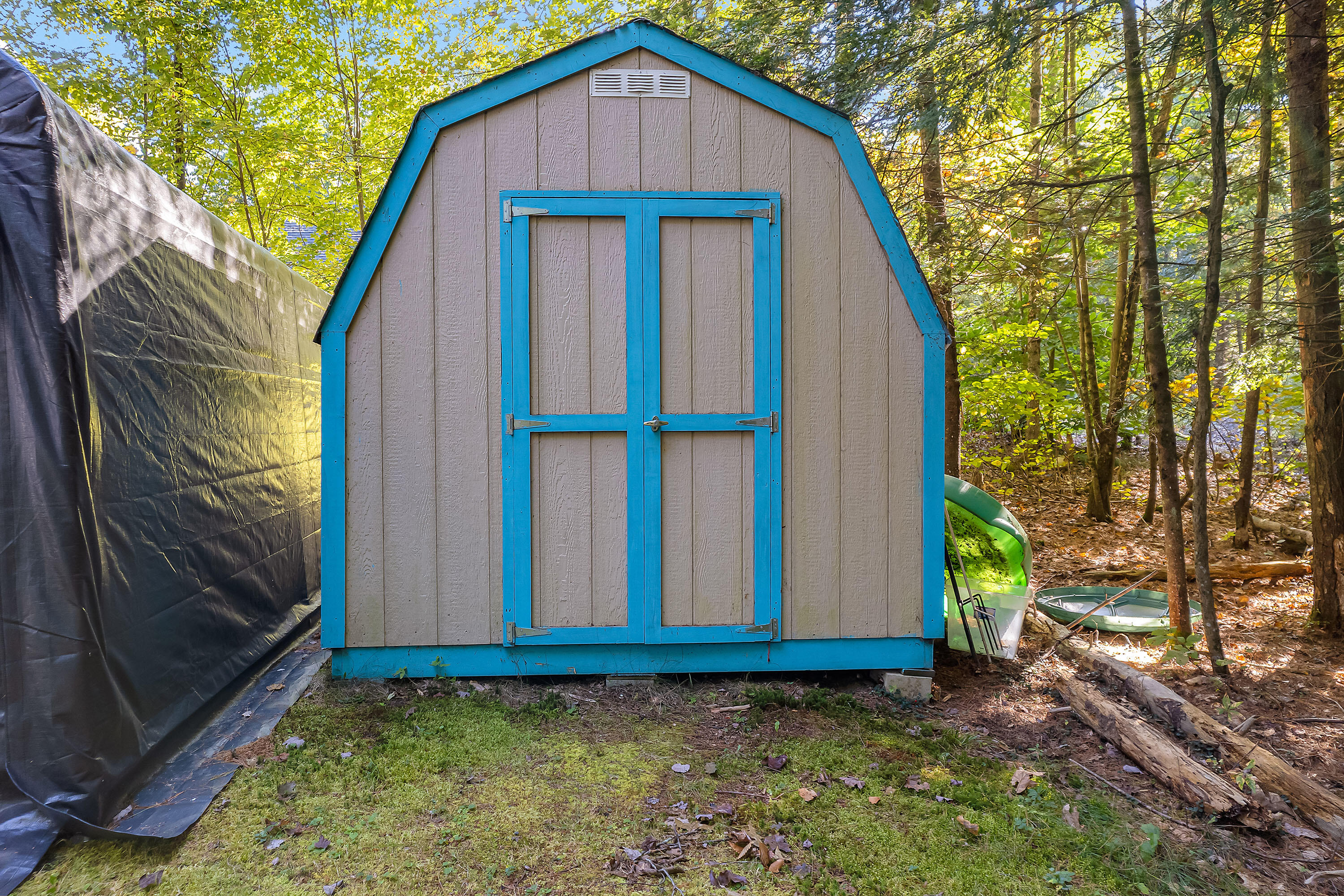 74 Old Portland Road North Waterboro, ME 04061 - Photo 31 of 36 Back yard shed