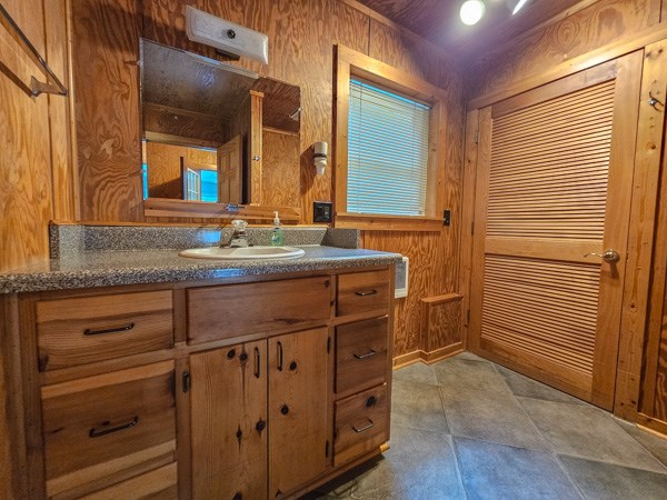 1705 Homer Wright Road Talking Rock, GA 30175 - Photo 48 of 98 a bathroom with a sink and a mirror