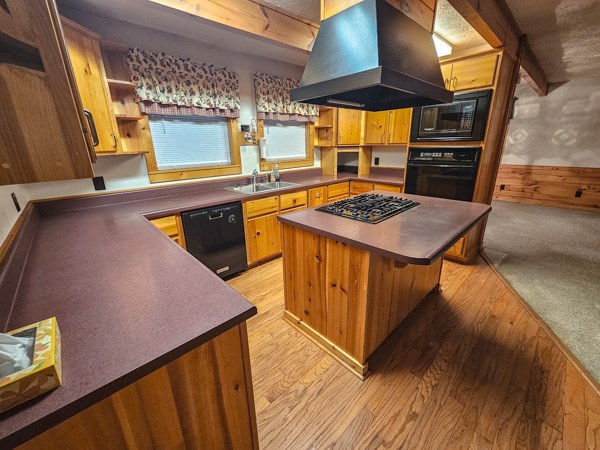 1705 Homer Wright Road Talking Rock, GA 30175 - Photo 84 of 98 a kitchen with stainless steel appliances a stove a sink and a microwave