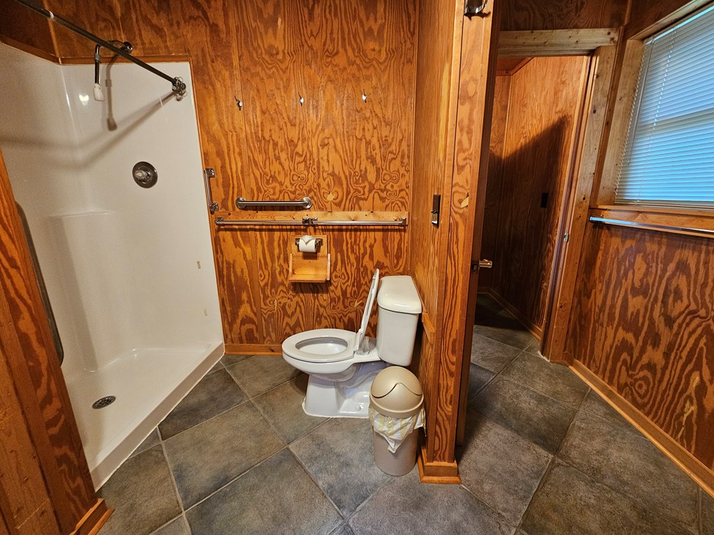1705 Homer Wright Road Talking Rock, GA 30175 - Photo 9 of 98 a bathroom with a toilet and a shower