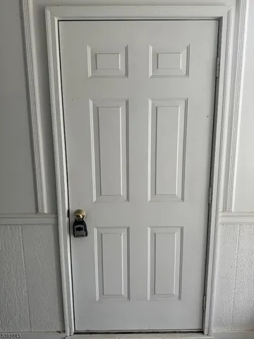 a view of front door