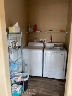 a utility room with a stove