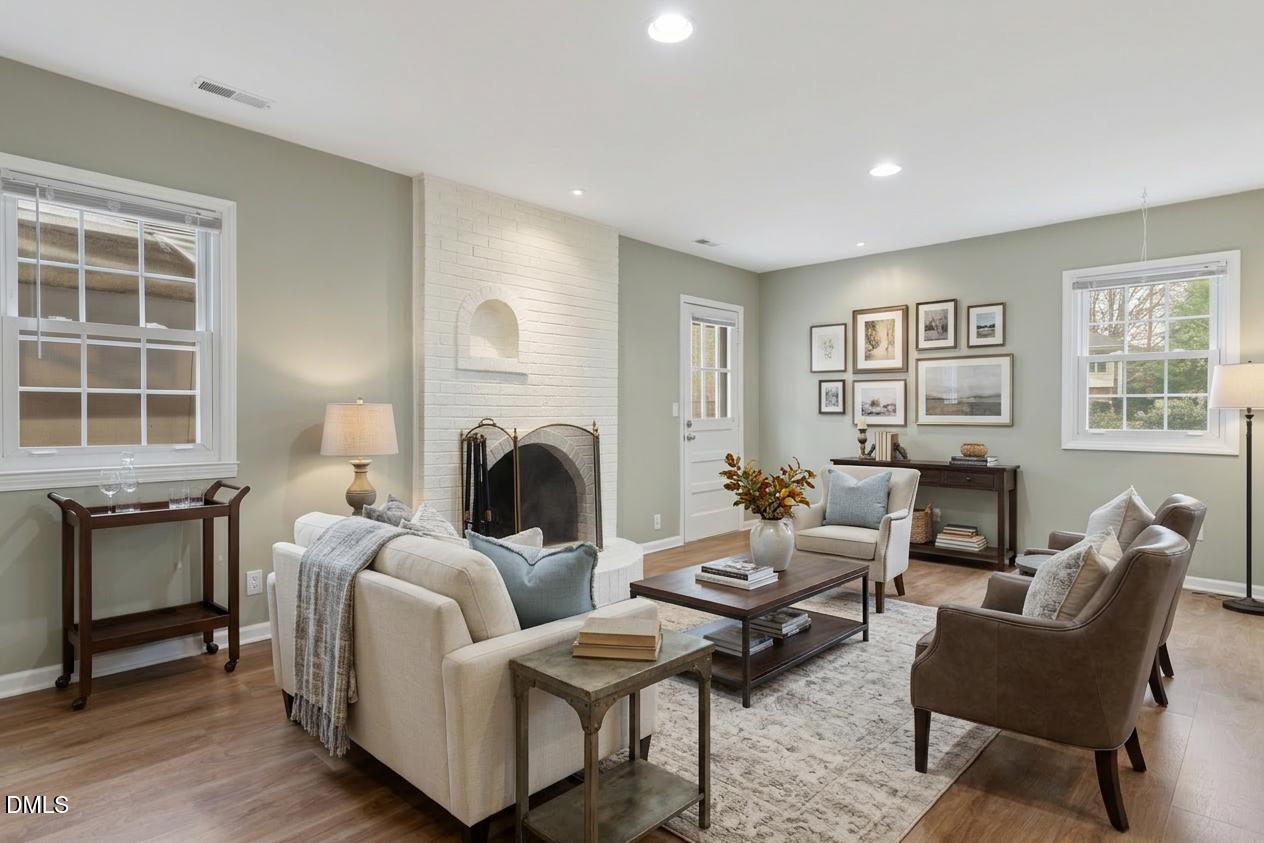 7600 Mine Valley Road Raleigh, NC 27615 - Photo 27 of 51 Virtually Staged Ideas for Lower Level Family Room