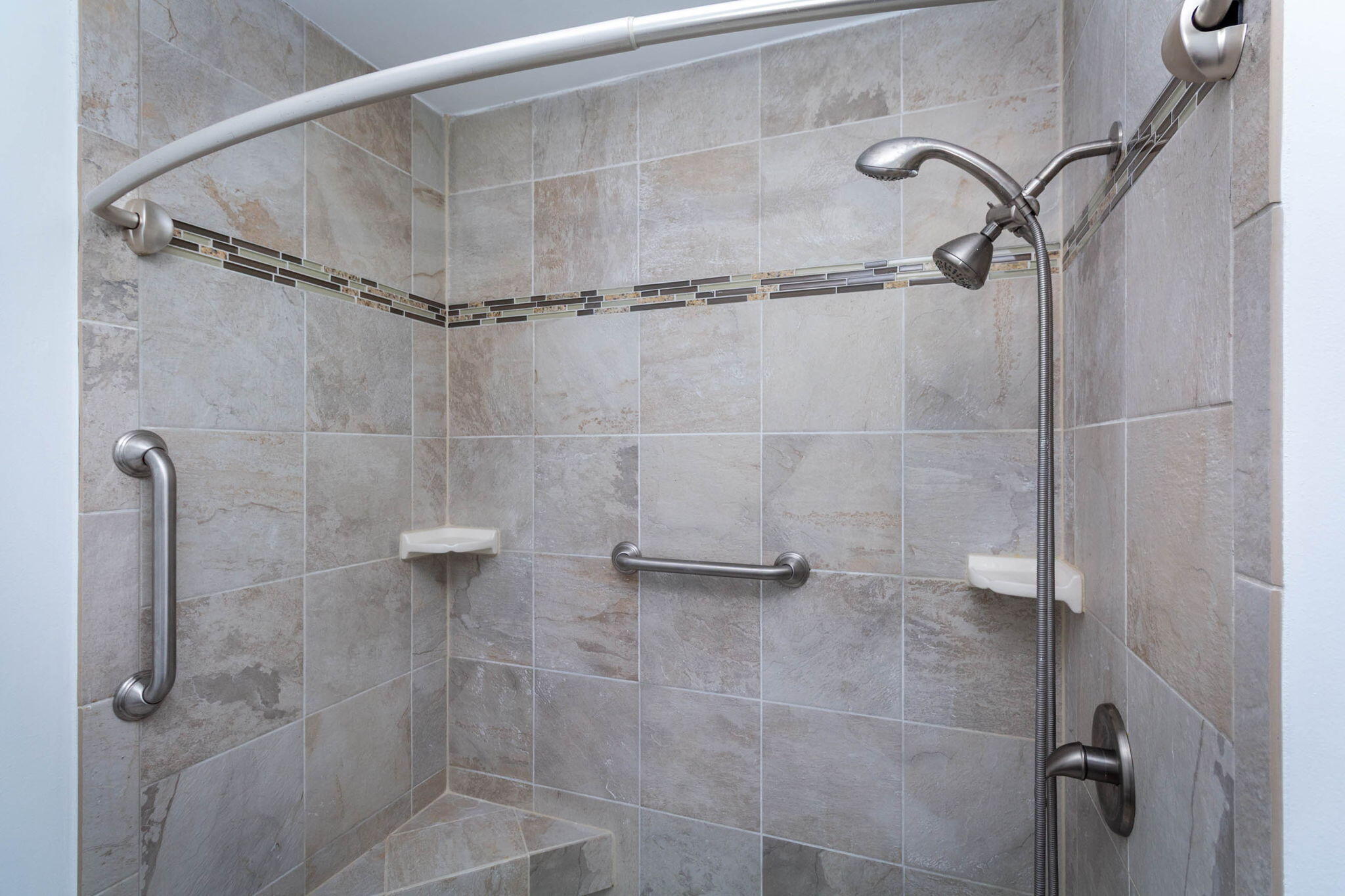 23418 Middlebelt Road, Unit 10 Farmington, MI 48336 - Photo 24 of 25 Beautiful tile shower