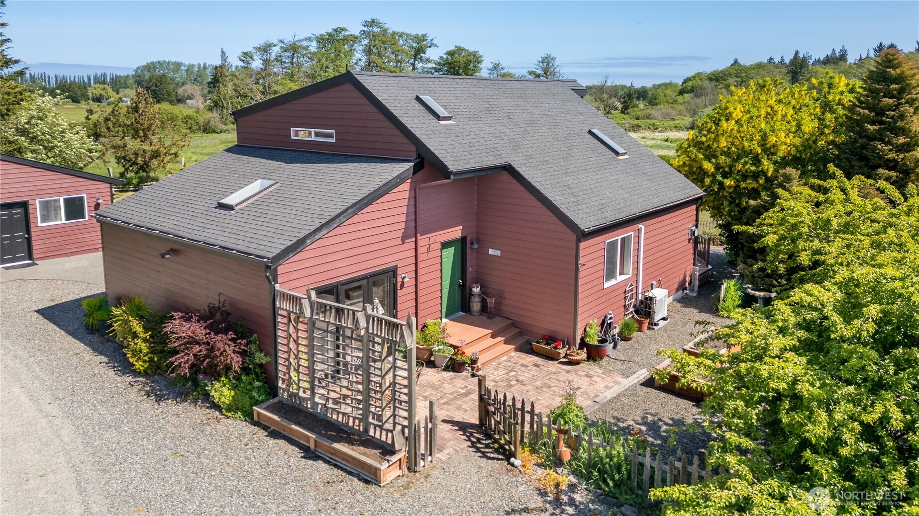 3718 Sequim-Dungeness Way Sequim, WA 98382 - Photo 2 of 40 front view of a house with a yard
