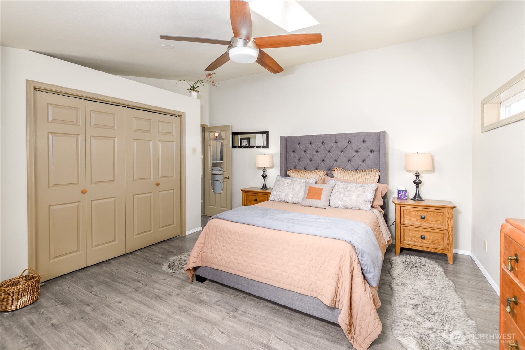 3718 Sequim-Dungeness Way Sequim, WA 98382 - Photo 22 of 40 a bedroom with a bed and a closet