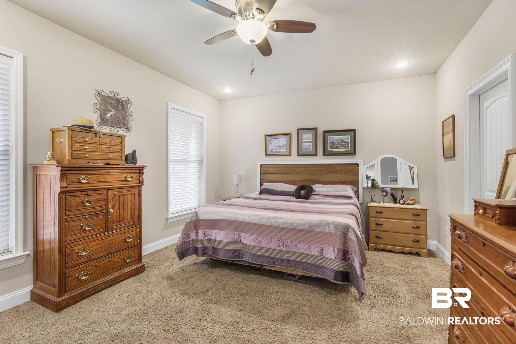 1086 Destin Avenue Foley, AL 36535 - Photo 9 of 30 Carpeted bedroom with ceiling fan