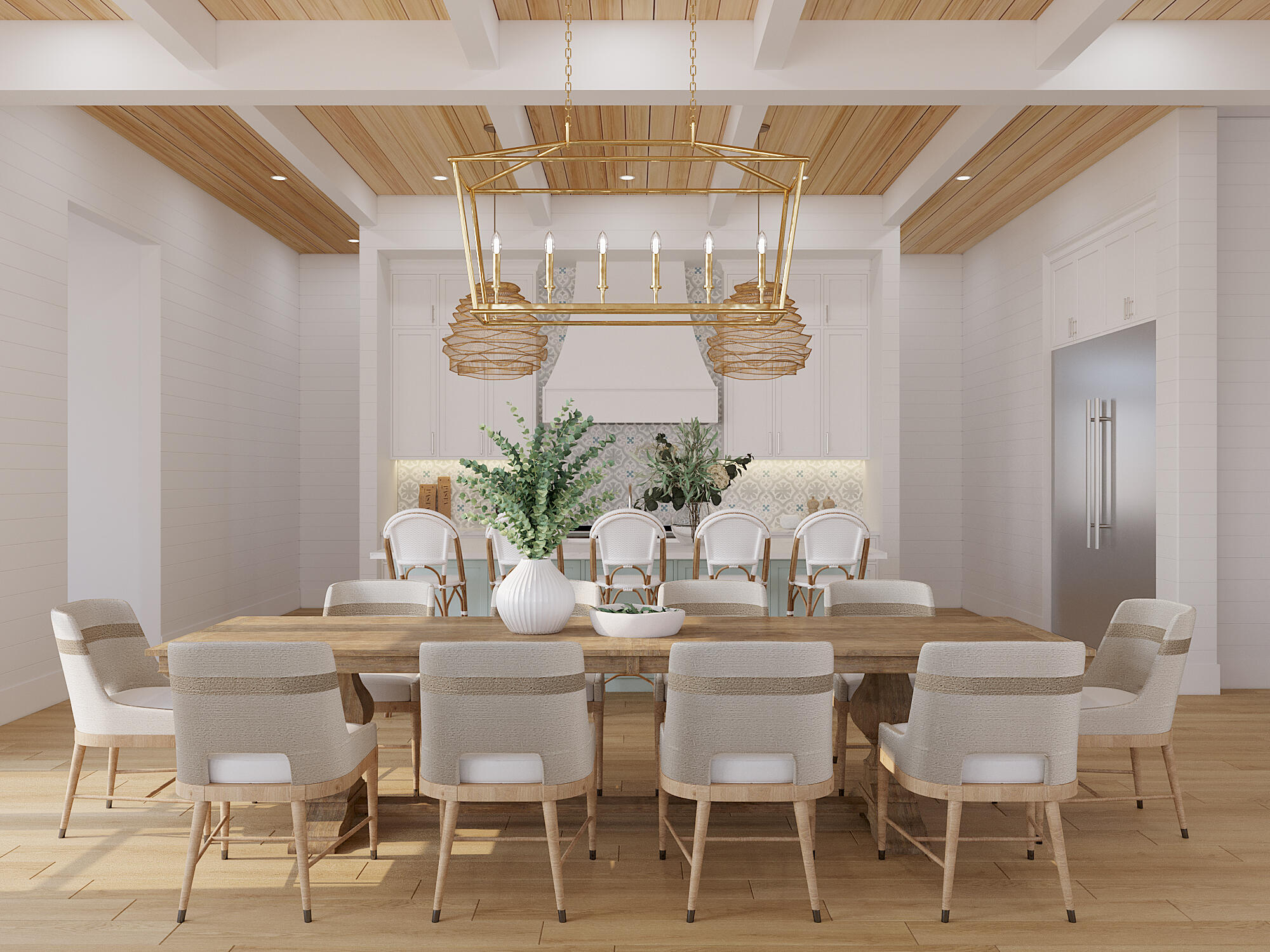 288 Lakeview Drive Santa Rosa Beach, FL 32459 - Photo 8 of 28 a dining room with furniture a chandelier and window