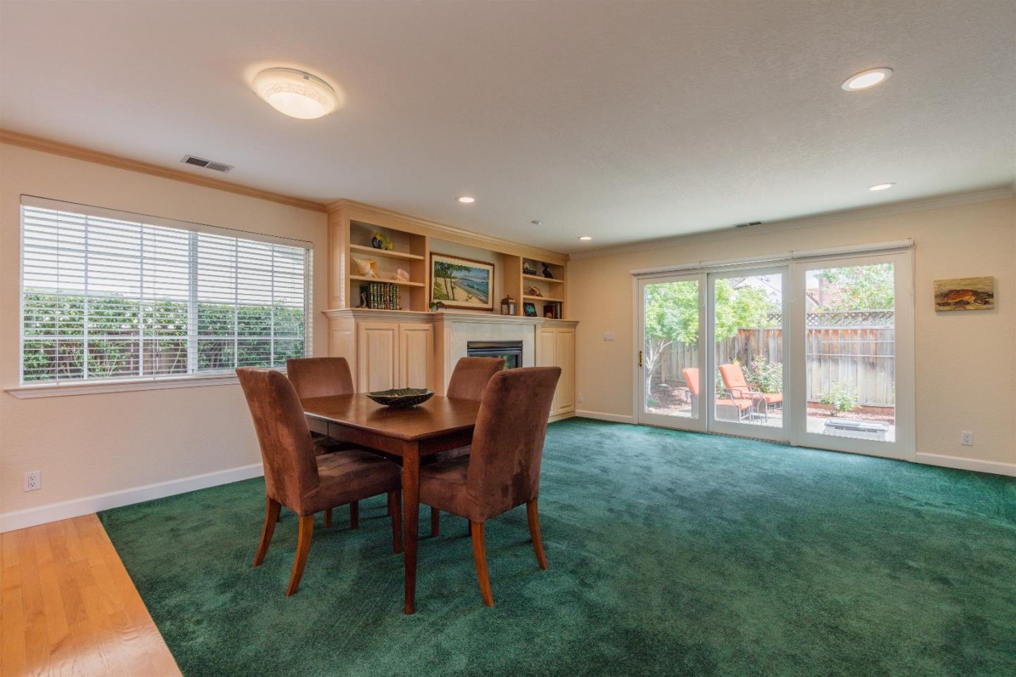 1686 Ebbetts Drive Campbell, CA 95008 - Photo 18 of 31 a view of a dining room with furniture window and outside view