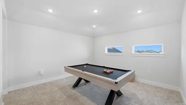 a room with gym equipment