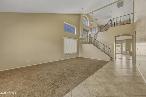 a house view with a outdoor space