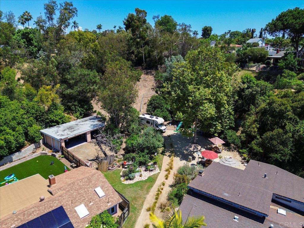5488 New Mills Road San Diego, CA 92115 - Photo 2 of 17 an aerial view of a house with a yard