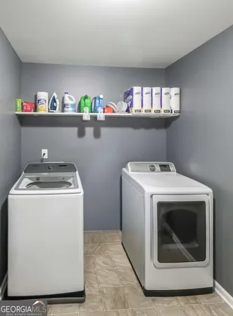 a outdoor space with furniture