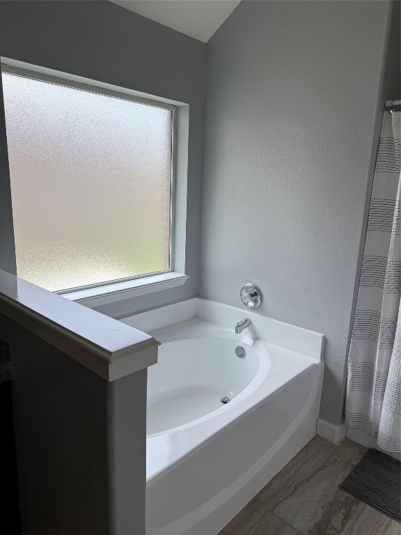 223 Maple Lane Conroe, TX 77304 - Photo 11 of 24 Bathtub and Shower in Master Bath