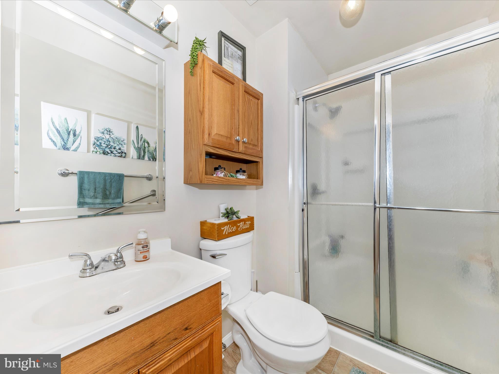 8829 Orndorff Road Thurmont, MD 21788 - Photo 21 of 46 a bathroom with a sink toilet and shower
