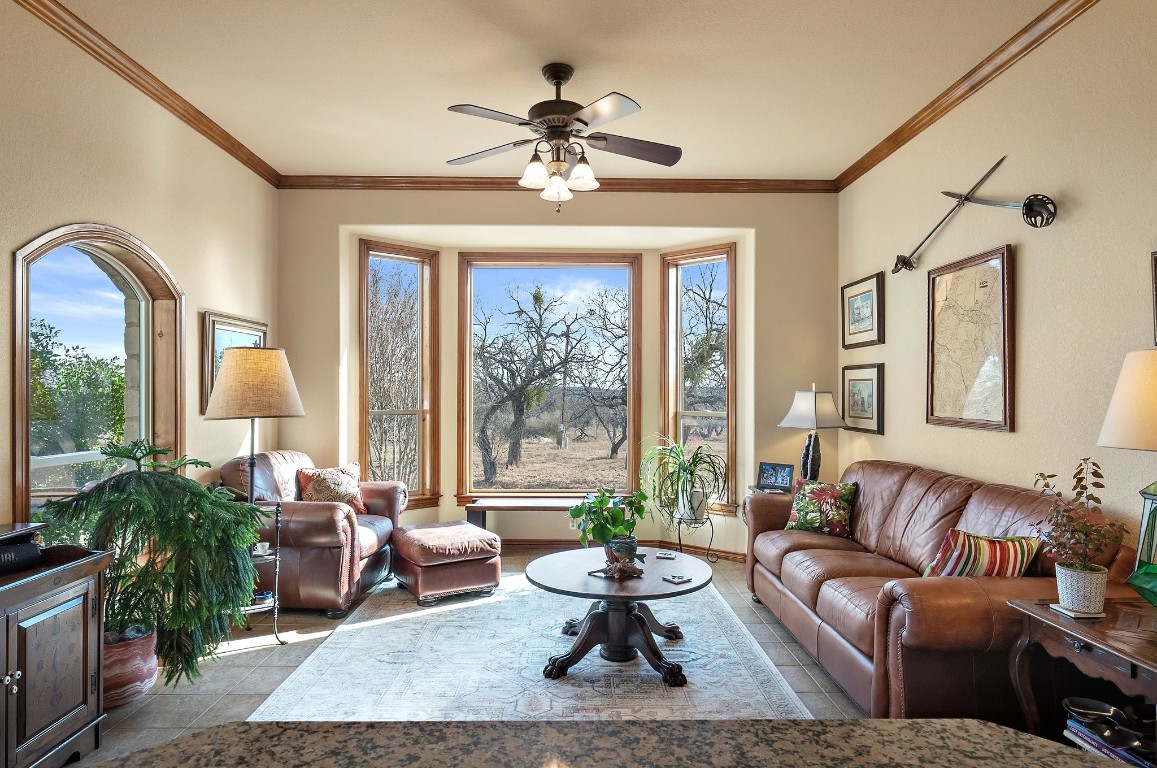 8095 Ranch To Market Road 2618 Fredonia, TX 76842 - Photo 23 of 39 a living room with furniture and a large window