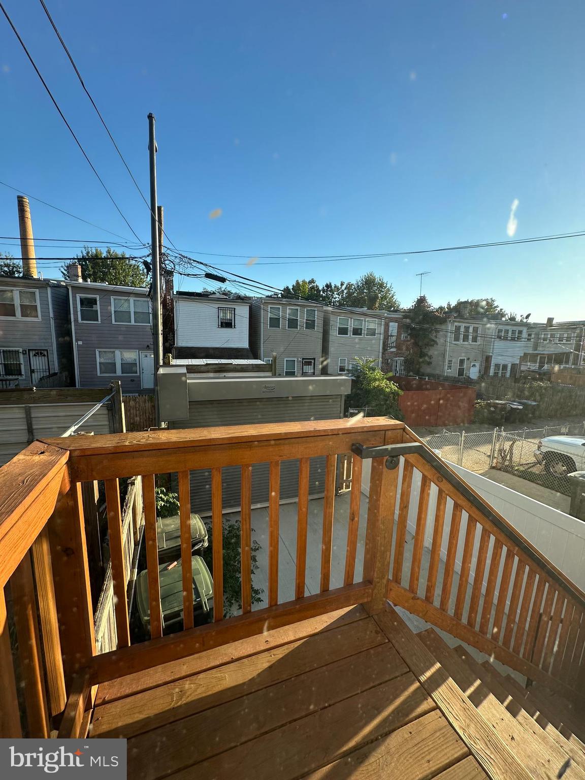 1925 H Street Northeast, Unit 3 Washington, DC 20002 - Photo 28 of 33 a view of a balcony with furniture